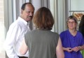 Austausch unter Kolleg*innen in Frankfurt.